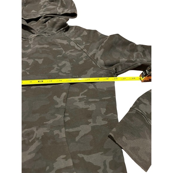 Lululemon Scuba Pullover Hoodie Incognito Camo Gray|Black Women's Size 6 - Picture 8 of 8